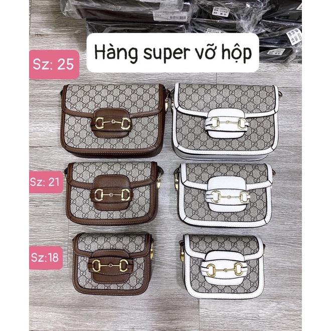 [Mã FAMARAL2 giảm 10k đơn từ 50k] Túi chứ G hồ ngọc hà bản ko hộp size 18 - 21 - size 25 kèm anh thật shop