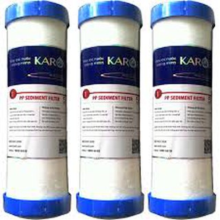 bộ lõi lọc nước 1,2,3 karofi