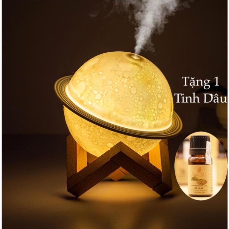 Máy Xông Tinh Dầu Thay Đèn Ngủ Máy Phun Sương Mặt Trăng Tỏa Hương Thơm Khử Mùi Tạo Ẩm Chống Khô Da