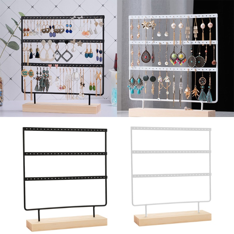 Giá Đỡ Trưng Bày Nhẫn Ba Tầng Bằng Sắt