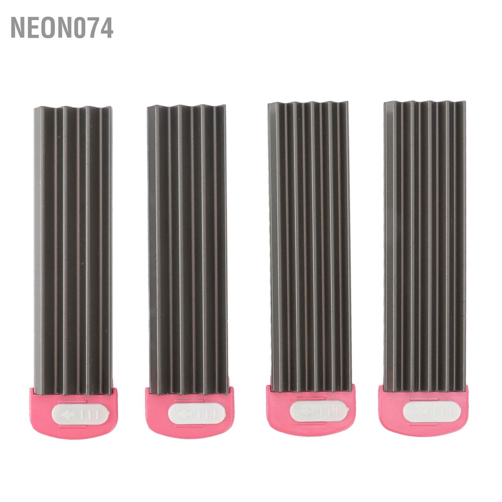 Neon074Máy Uốn Tóc Kiêm Duỗi Tóc Mini Sử Dụng Ion Âm Tiện Dụng 3 trong 1 với bảng thay thế Nhiệt độ không đổi bằng sắt phẳng EU Cắm 110V ‑ 220V