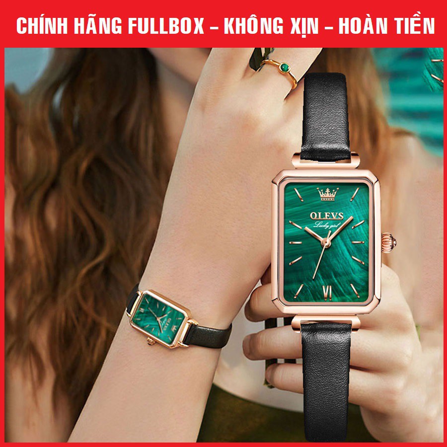[KHÔNG XỊN - HOÀN TIỀN] Đồng hồ nữ chính hãng Olevs, FullBox cao cấp chính hãng, Phong cách thời trang trẻ Hàn Quốc