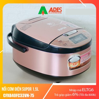 [Mã 99ELHA giảm 7% đơn 300K] Nồi cơm điện Supor 1.5L CFXB40FC33VN75