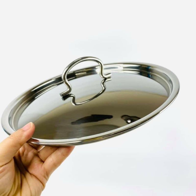 Chảo chống dính FIVESTAR inox 340 standar nấu được bếp ga- bếp từ- bếp điện