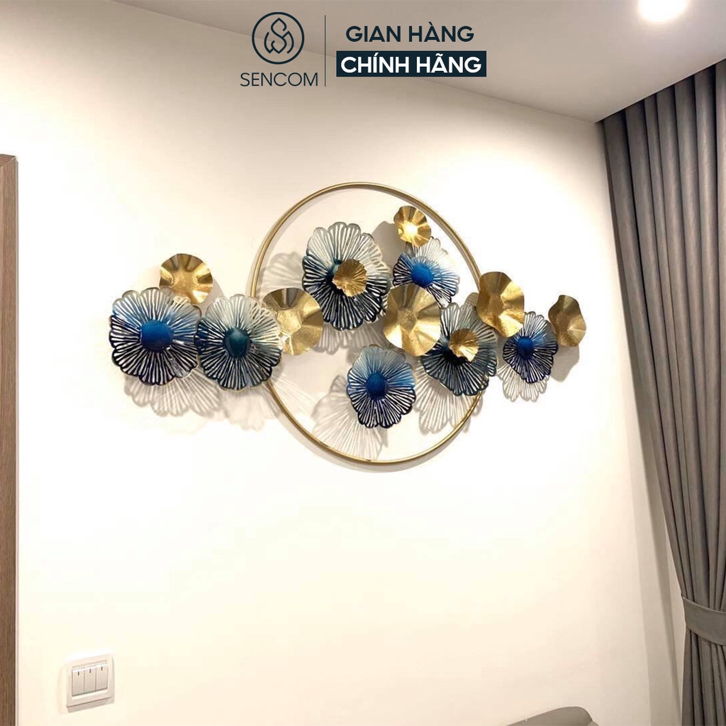 Tranh sắt treo tường nghệ thuật SENCOM đồ vật decor trang trí nhà cửa mã 2127