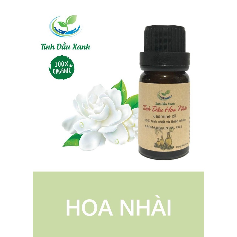 Tinh Dầu Hoa Nhài Nguyên Chất 100% Từ Thiên Nhiên (10ml) Giúp Giảm Stress, Cân Bằng Và Điều Tiết Hệ Tuần Hoàn