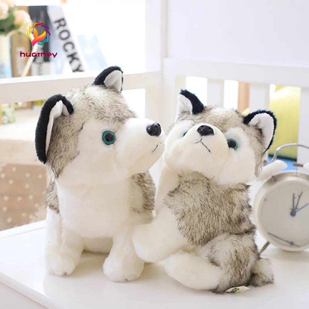 Chó Husky nhồi bông đáng yêu