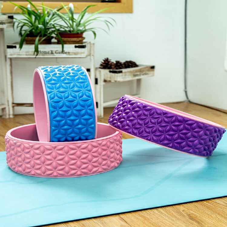 Bánh xe tập yoga mở lưng, đai kéo giãn eo dưới dành cho huấn luyện viên và dụng cụ hỗ trợ lưng. uốn cong tạo tác