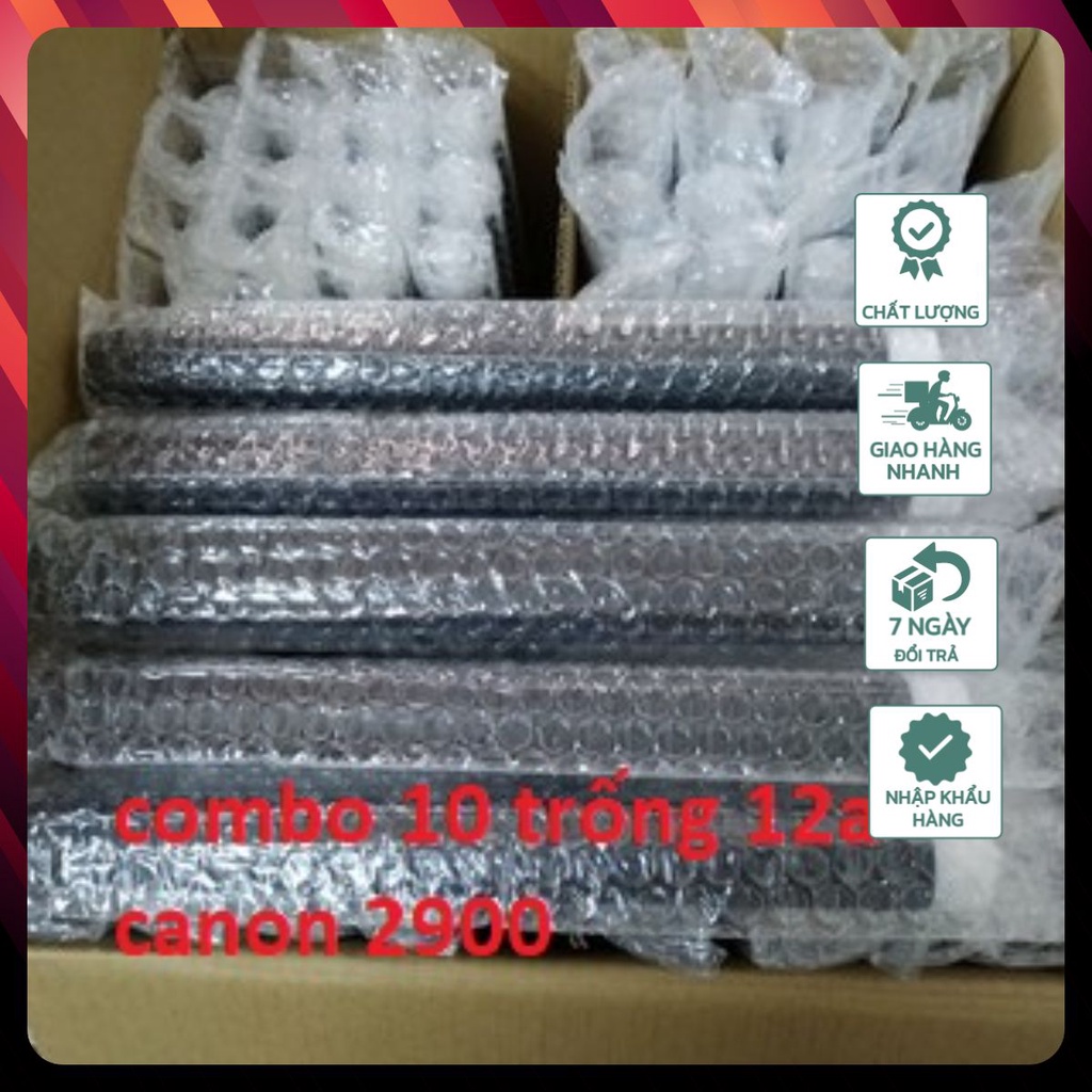 combo 10 trống 12a canon 2900