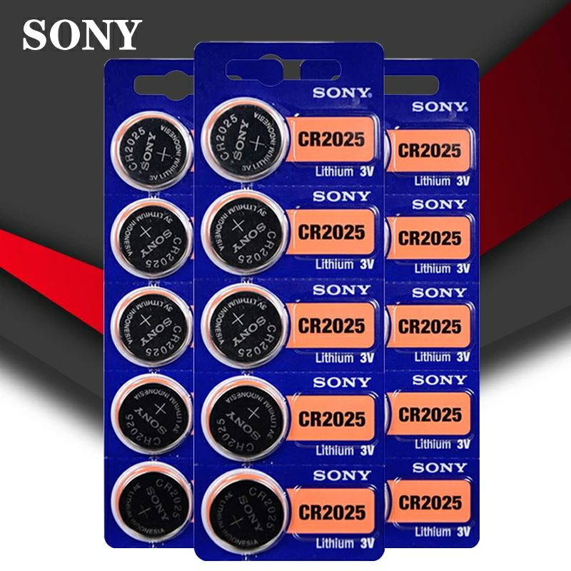 Vỉ 5 PIN cúc áo CMOS cho laptop PC SONY CR2032 loại tốt