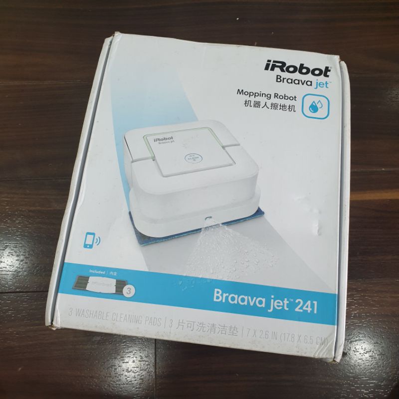 Robot lau nhà irobot braava jet 241