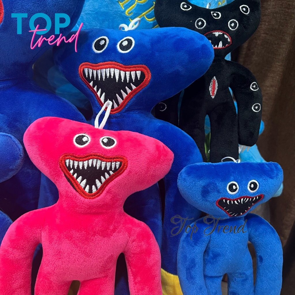 Huggy Wuggy nhồi bông nhân vật game Poppy Playtime SIZE 35-45-65CM lông mịn, gấu nhồi bông cho bé - Top Trend