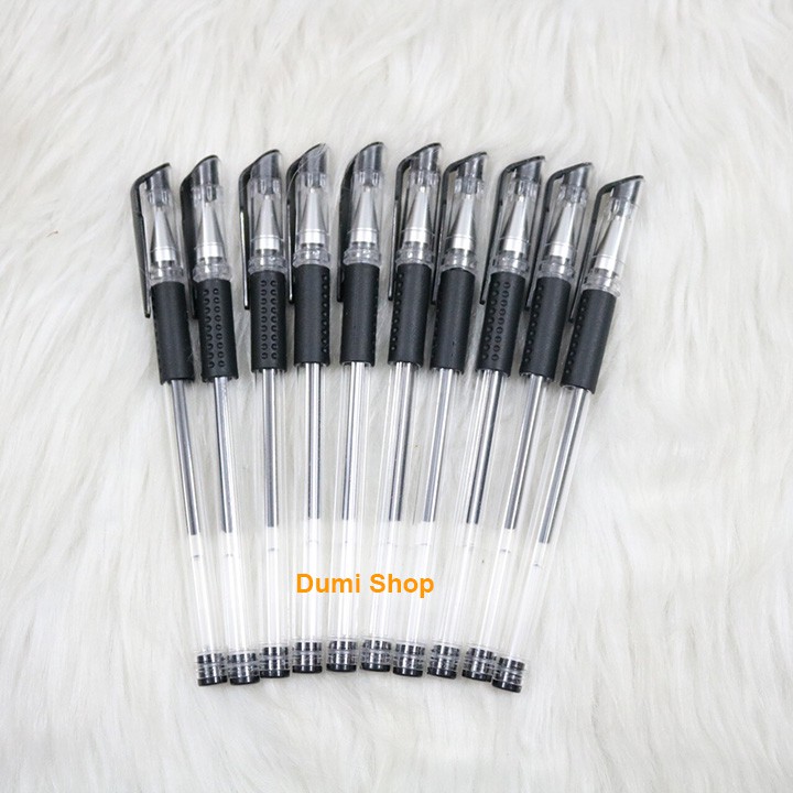 Combo 40 cây viết bi mực nước tùy chọn màu - Bút bi mực xanh, đen, tím, đỏ