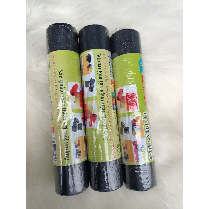 Túi đựng rác dùng trong gia đình , túi đựng rác tự phân hủy , túi đựng rác đen siêu rẻ tiết kiệm,