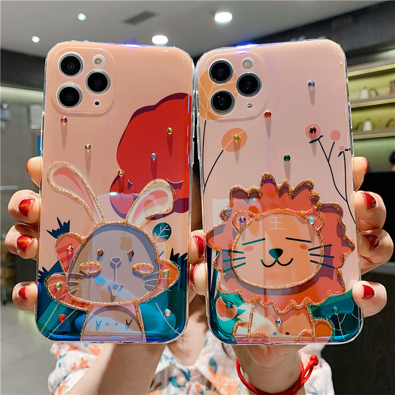 Ốp điện thoại da họa tiết hoạt hình Disney cho iPhone 6 6s SE 11 6 7 8 Plus X XR XS MAX SE 11pro 11 pro max