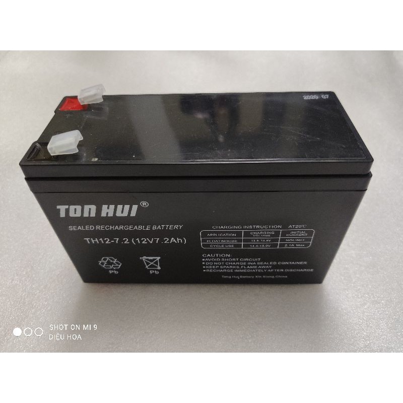 Ắc quy 12v7a dành cho xe điện trẻ em