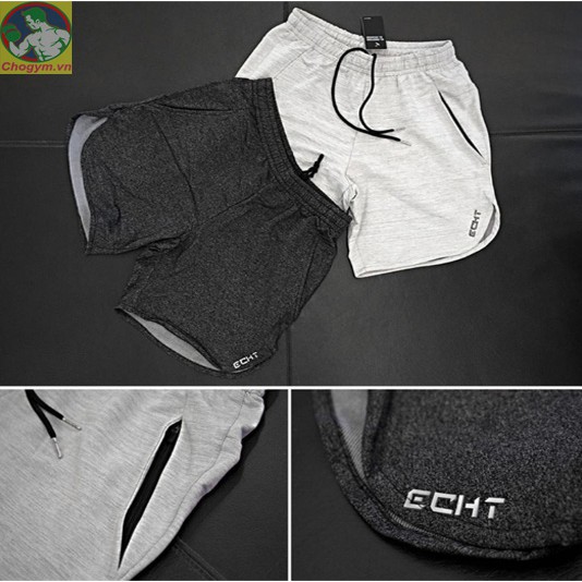 Quần Shorts Tập GYM ECHT Cho Nam Nhập Khẩu Q-002