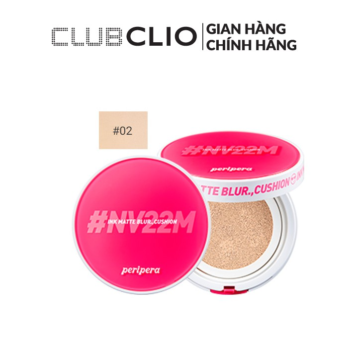 Phấn Nước Kiềm Dầu PERIPERA INK MATTE BLUR CUSHION 14g