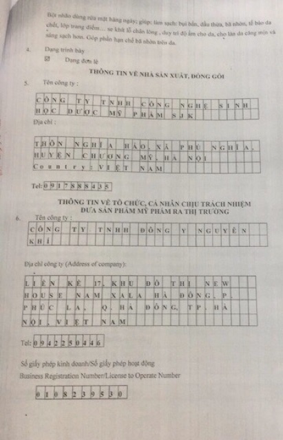 Sữa Rửa mặt nguyên khí