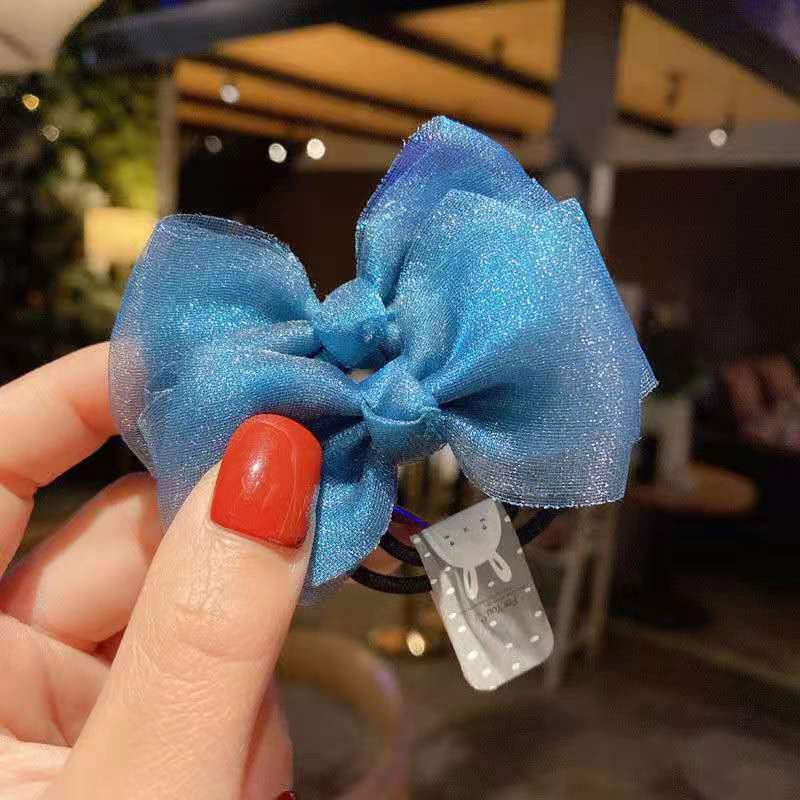 2 Kẹp tóc hình nơ màu sắc dễ thương cho bé gái