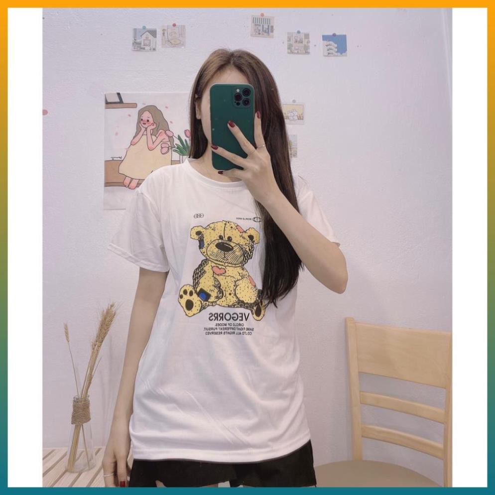 Áo Phông Nữ, Áo Thun Nữ Free Size 100% Cotton Hàng QC Loại 1 Full Túi Zip | BigBuy360 - bigbuy360.vn