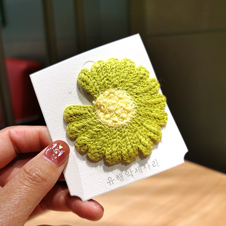 Kẹp tóc hình hoa hướng dương xinh xắn thời trang cho nữ