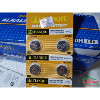 Vỉ 10 Pin cúc áo Alkaline AG8 – SR1120 – SR55