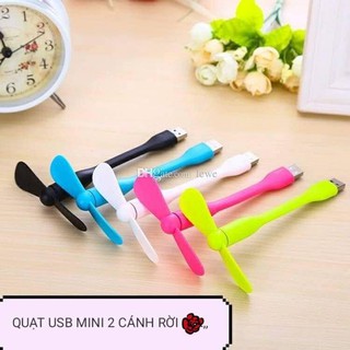 Quạt mini chân USB Cao Cấp, nhỏ gọn, tiện dụng (được chọn màu)