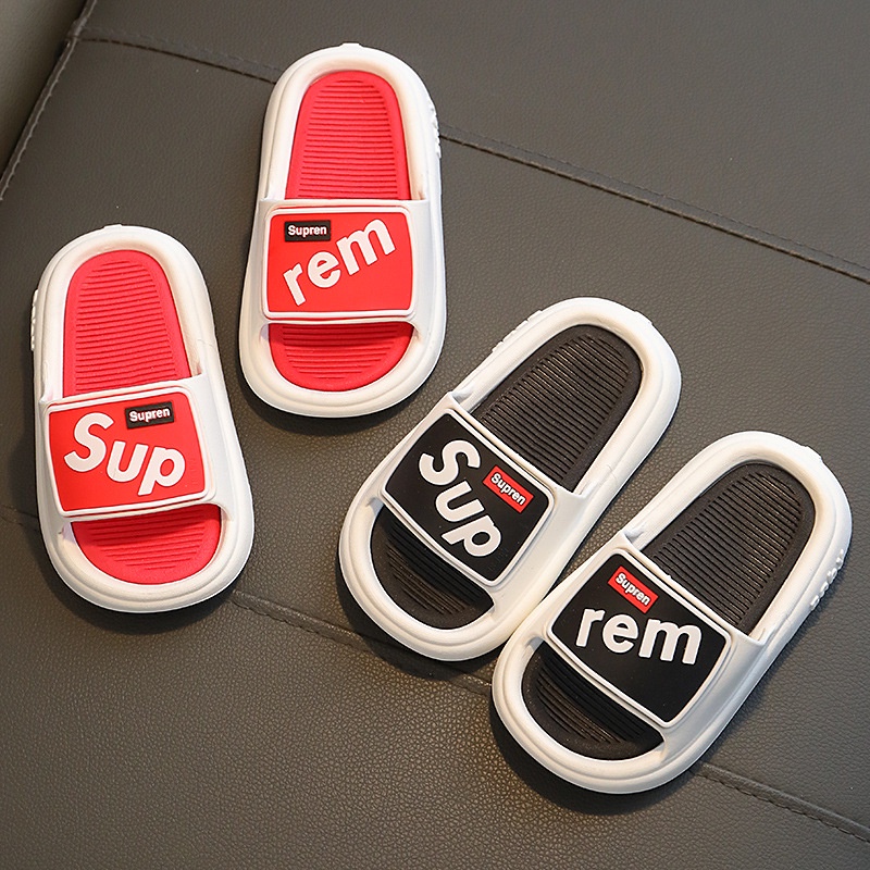 Dép Quai Ngang Đế Dày Thoáng Khí Thời Trang Cho Bé Trai Gái