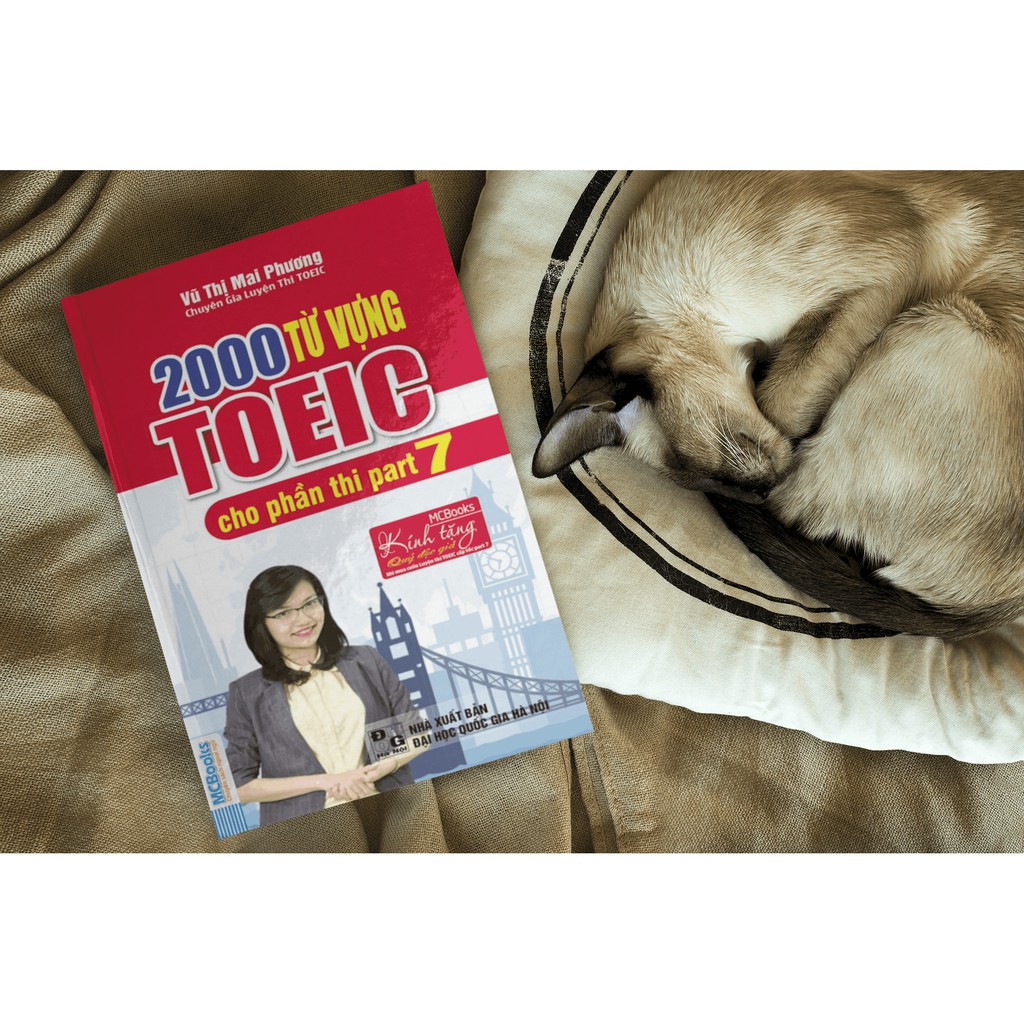 Sách - 2000 Từ Vựng TOEIC Cho Phần Thi Part 7 (Học Cùng App MCBOOKS)