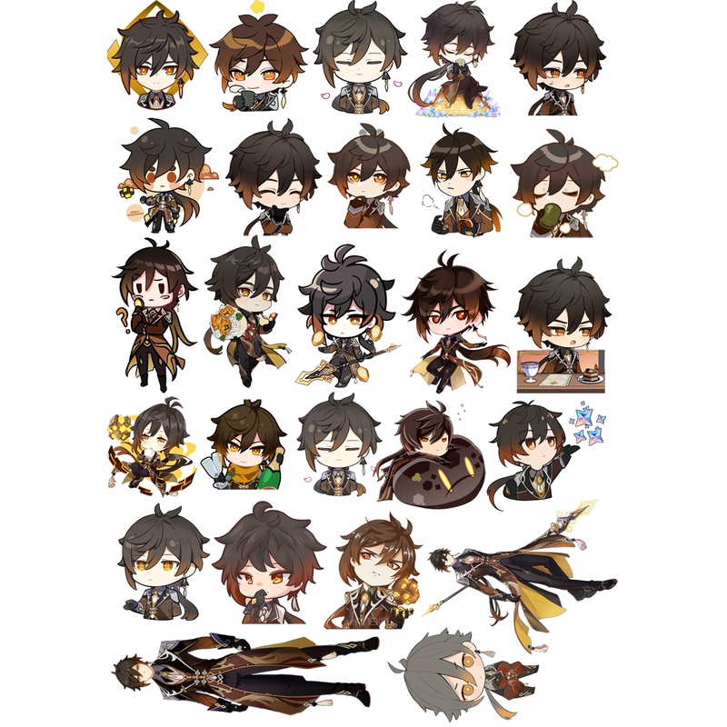 sticker zongli genshin impact M0399