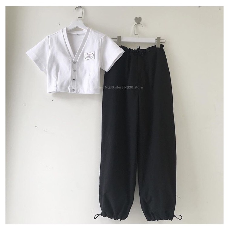 Quần Nỉ Unisex Rút Dây Chất Nỉ Xốp