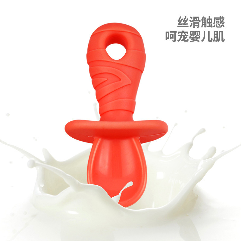 Muỗng Ăn Dặm Bằng Silicone Tiện Dụng Dành Cho Trẻ Nhỏ