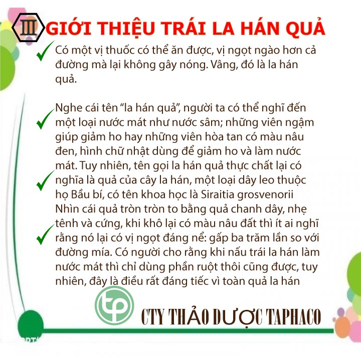 La Hán Quả Sấy Khô