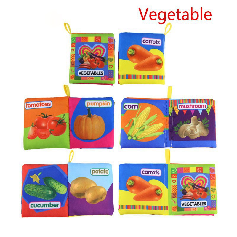 Sách vải cho bé từ 3m+