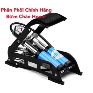 Bơm hơi đạp chân 2 xi lanh Stanlays