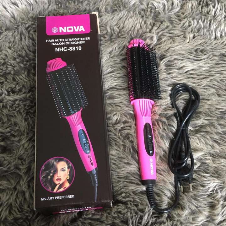 Lược điện NOVA NHC 8810 làm xoăn, uốn phồng, sấy cụp đa năng