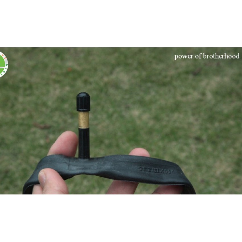 săm fixed gear săm xe đạp ruột xe đạp săm van dài ruột van dài săm 700*18/23C AV 48L