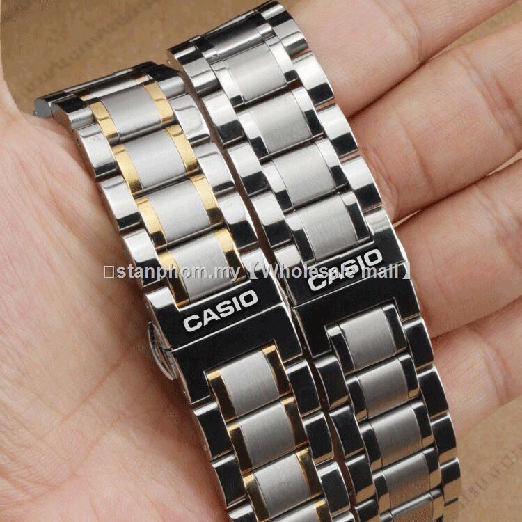 ❆¤✕Dây Đeo Inox Cho Đồng Hồ Casio BEM-501 506 507 517 5023 20