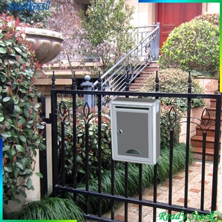 [Hộp thư màu xám Hộp thư treo tường Hộp thư có khóa cho gia đình