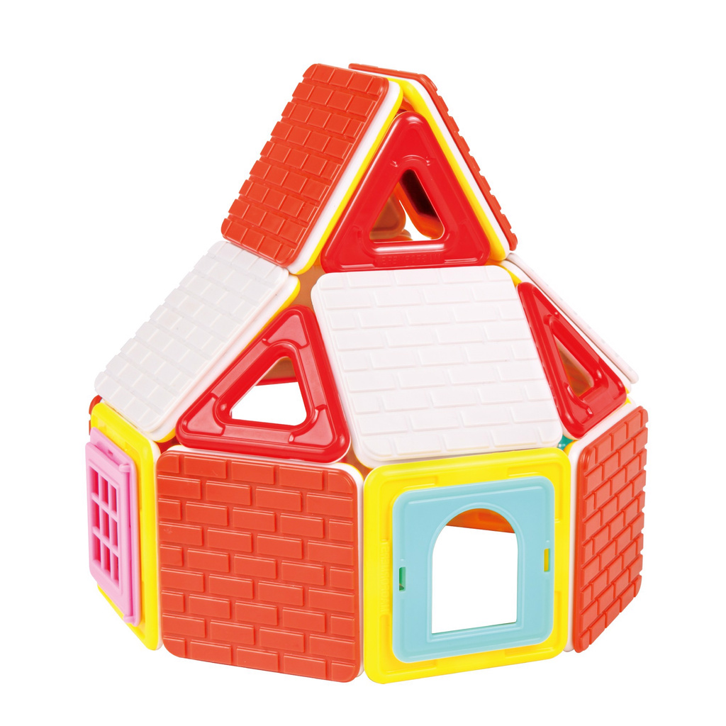 Xếp hình nam châm 3D Magformers - Xây dựng 50 mảnh