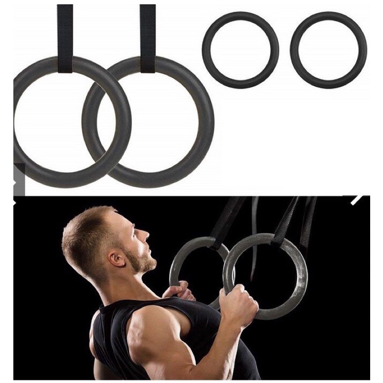 Vòng xà tay Ring Dip giá rẻ /⭐ FREESHIP ⭐/ vòng treo street workout  - Tay đu vòng đu tập thể dục