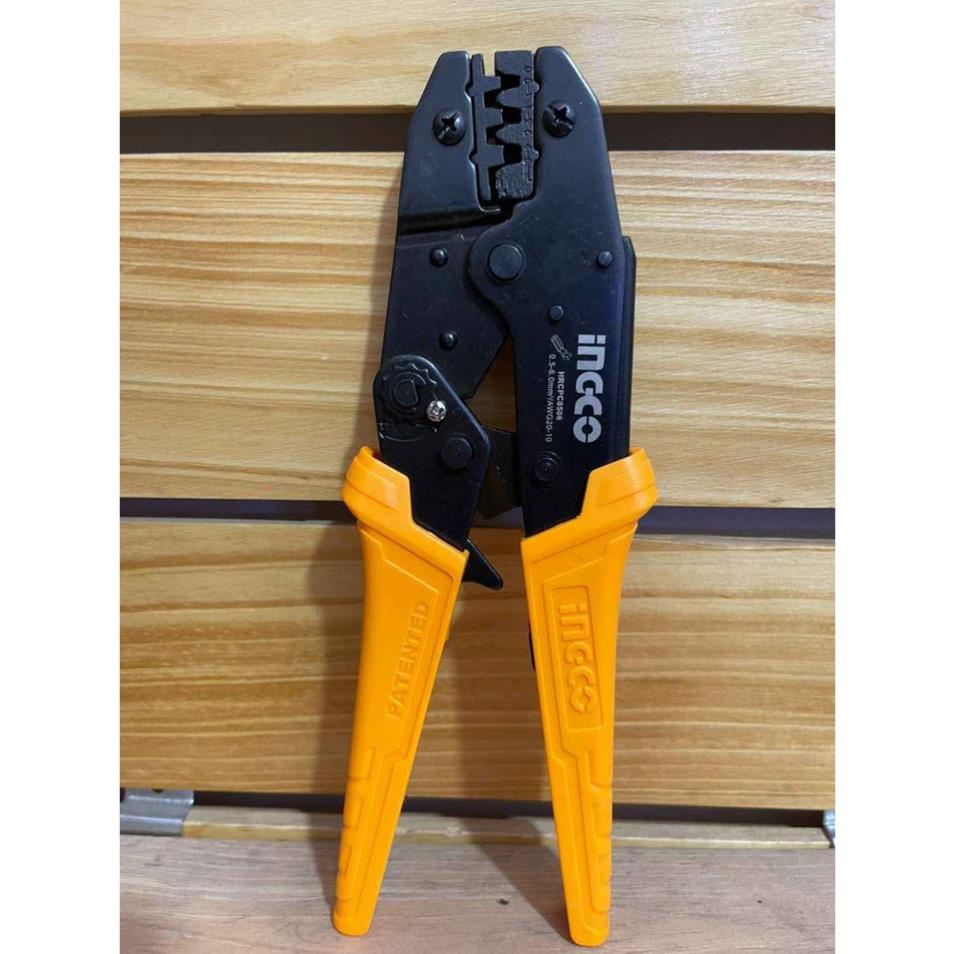 Kềm bấm cos dây điện 0.5-6mm2 Ingco HRCPC0506