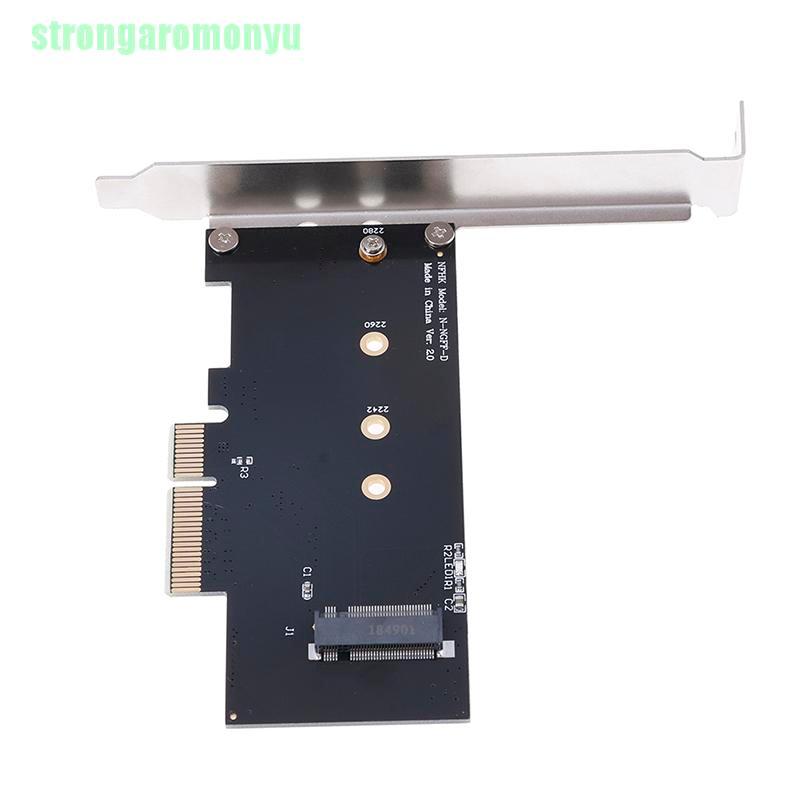 Card Chuyển Đổi Nvme Ahri Pcie X4 M.2 Ngff Ssd Sang Pcie 3.0 X4