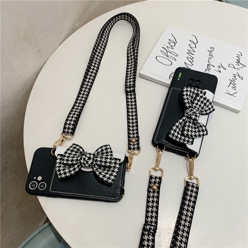 Ốp Điện Thoại Mềm Hình Chim Nhạn Gắn Dây Đeo Cho iPhone 13 12 pro max 12 mini 11 6 6s 6plus 7plus 8 x xs max xr 5 5s se 2020