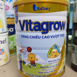 [Mẫu Mới] Sữa Bột Vitagrow 1+, 2+ 900g ( Date 2023 )