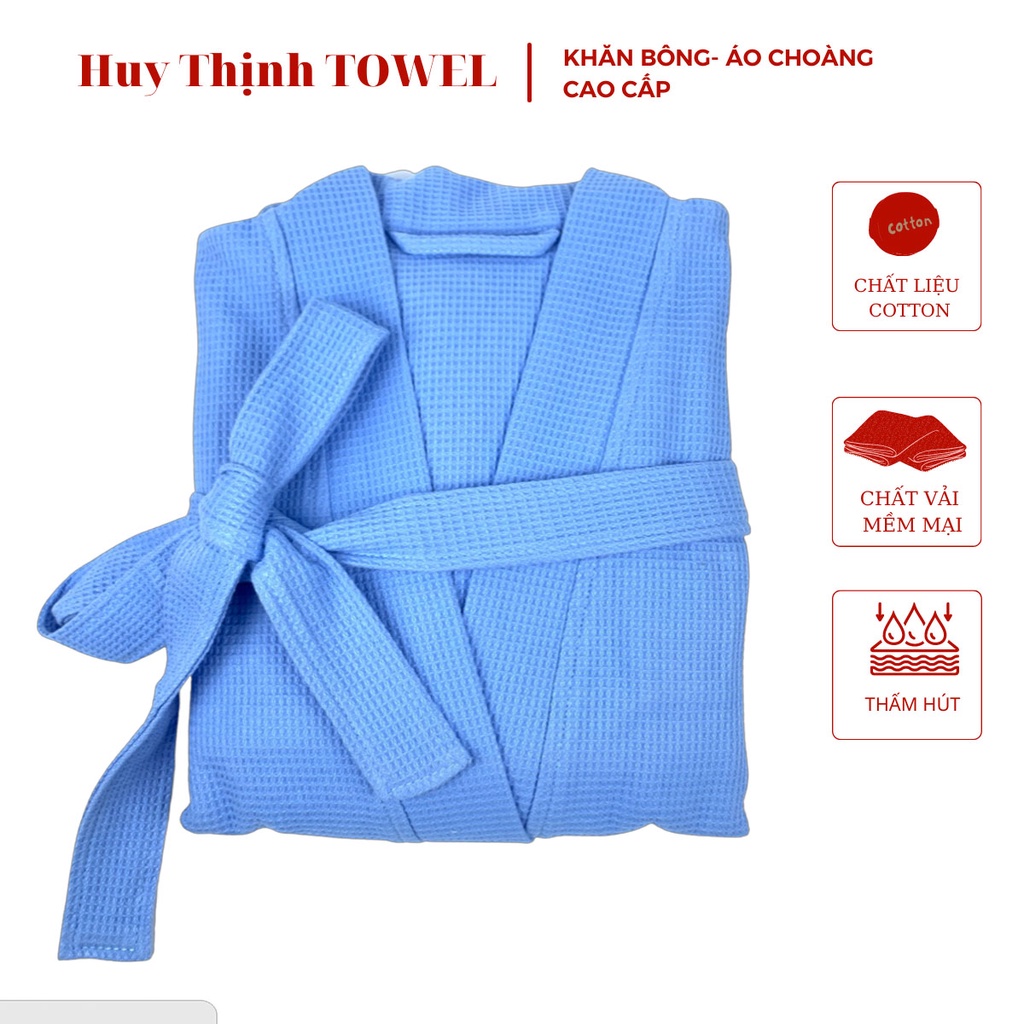 Áo choàng tắm khách sạn,áo choàng ngủ cao cấp, đủ màu, đủ size, 100% chất cotton tổ ong đẹp