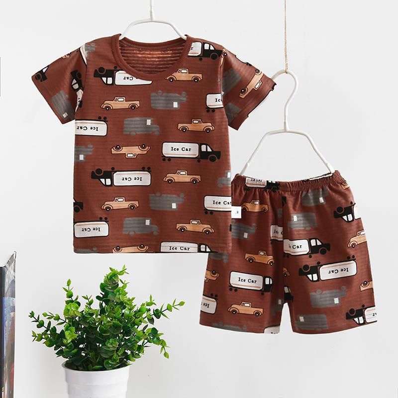 Sale nhỡ ! ! Bộ cotton tre cho bé trai v bé gái - Hàng Quảng Châu