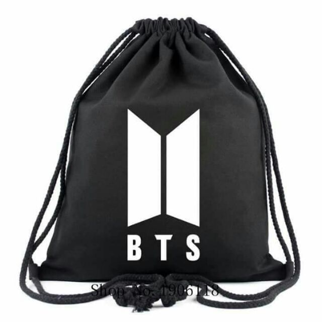 - balo dây rút BTS in theo yêu cầu