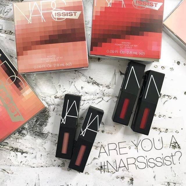 [NARS] Set son mini Nars Wanted Power Pack Lip Kit 2 thỏi 2,8ml